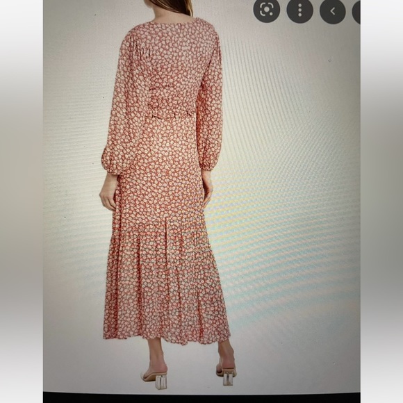 Lost + Wander Madison maxi/midi dress, long sleeve - Picture 3 of 17